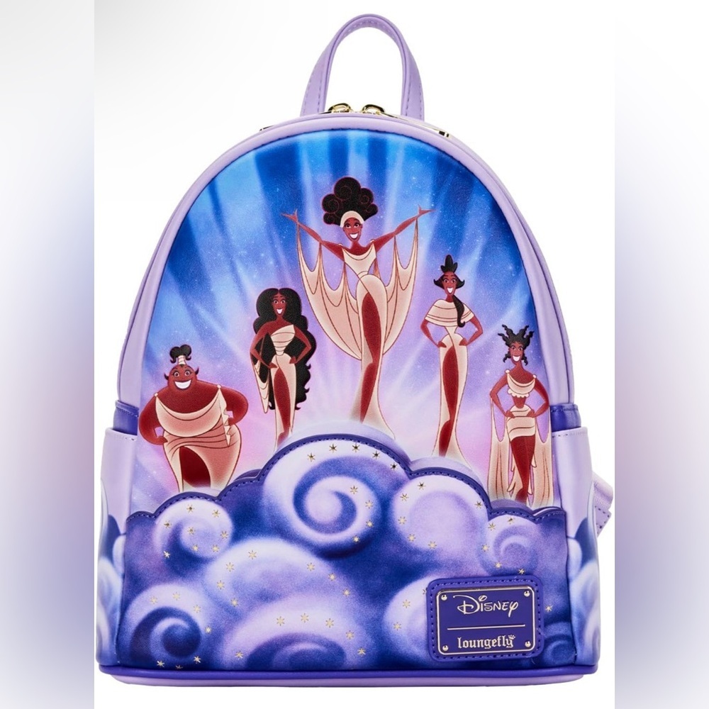 Loungefly DISNEY HERCULES MUSES CLOUDS MINI BACKPACK